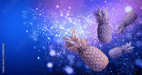 Abstract bokeh background w...