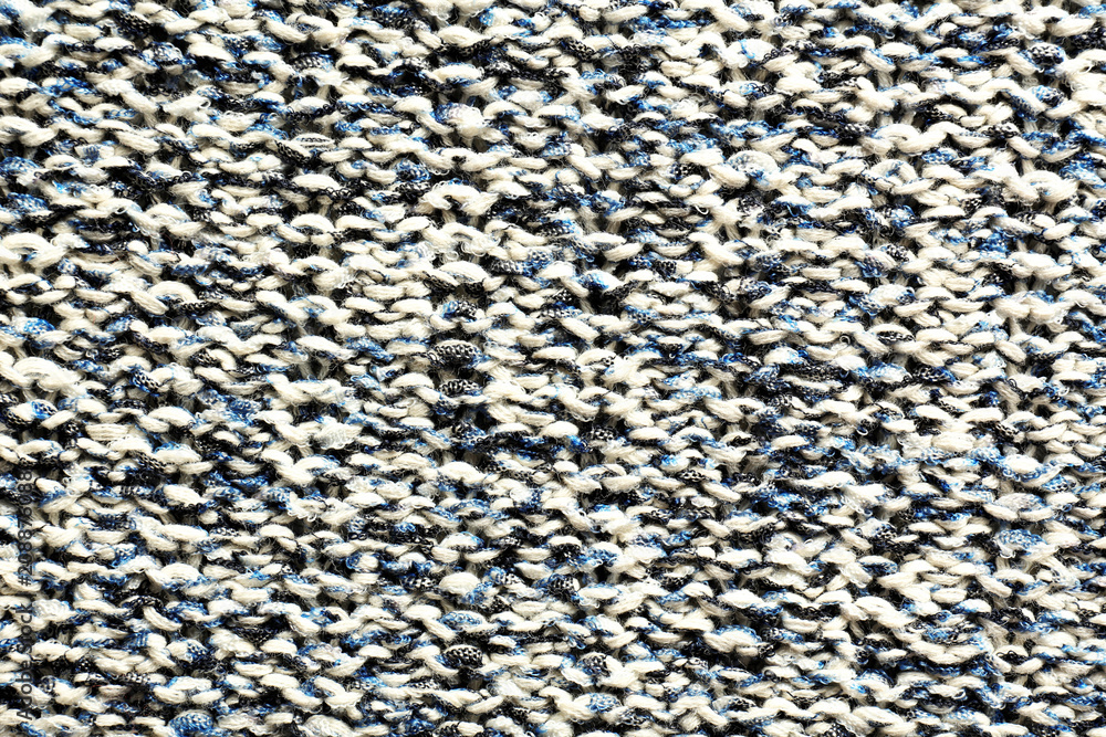 Fototapeta premium Woolen fabric texture
