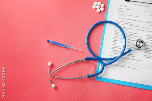 Stethoscope with patient me...