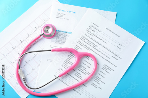 Stethoscope with medical do...