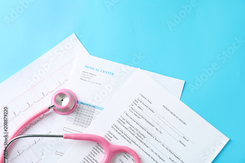 Stethoscope with medical do...