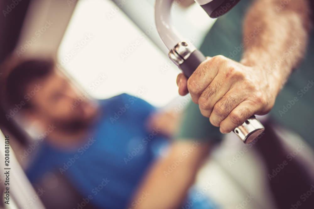 Obraz premium Exercise for hands.