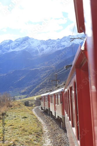 Viaggio col trenino rosso del Bernina photo