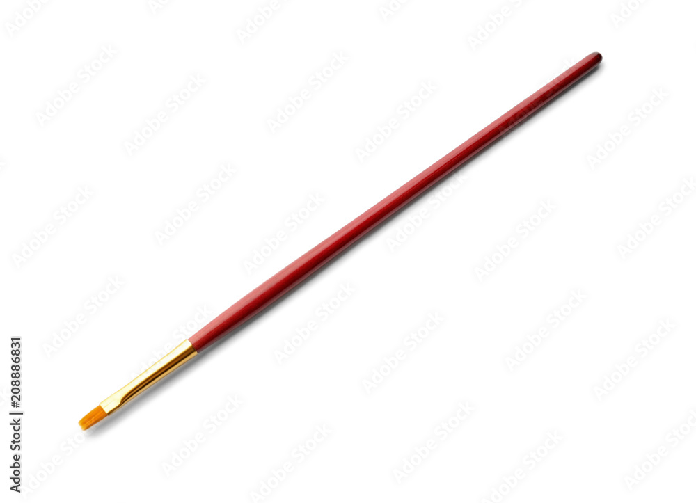 Paint brush on white background Paint brush on white background