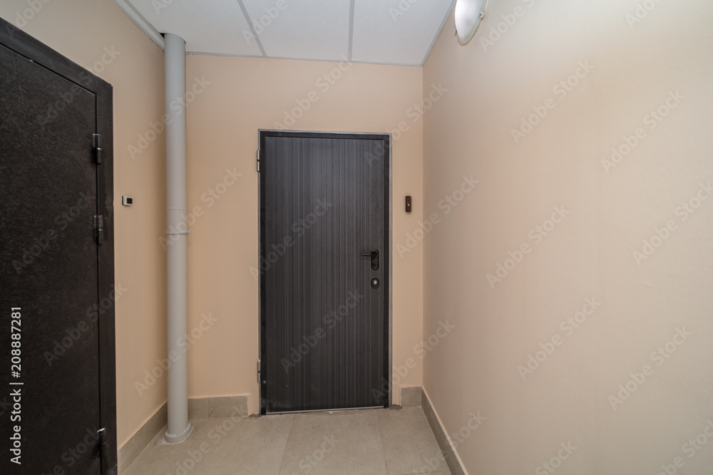Naklejka premium apartment doors entrance