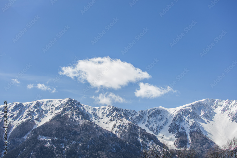 mountains snow tops mountains snow tops
