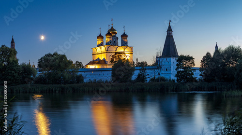 4966656 Iosifo-Volotsky Monastery at night  Moscow region  Russia