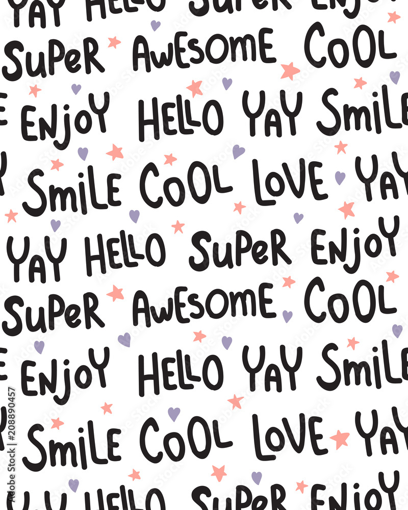 lettering pattern lettering pattern
