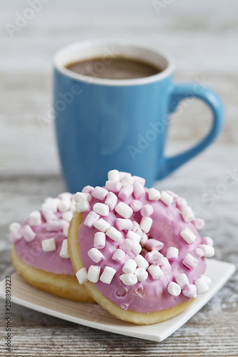 Pink donuts