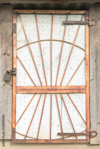 old barn door
