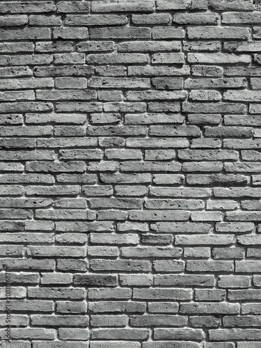 Grey dirty brick wall