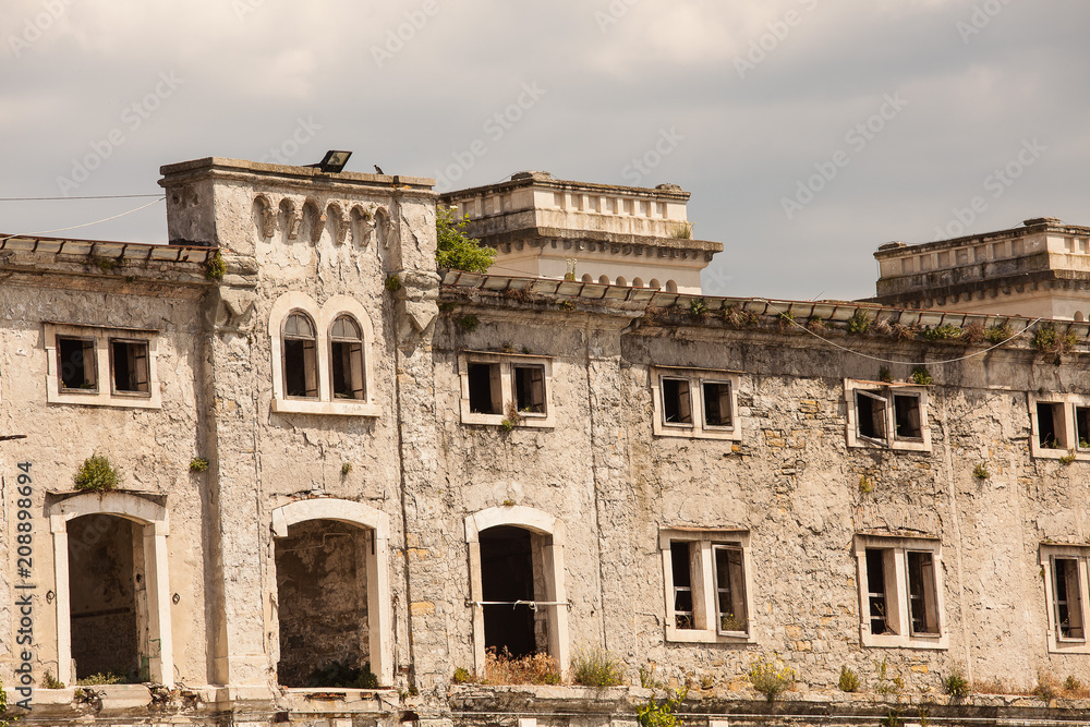 Obraz premium Old Port in Trieste, Italy