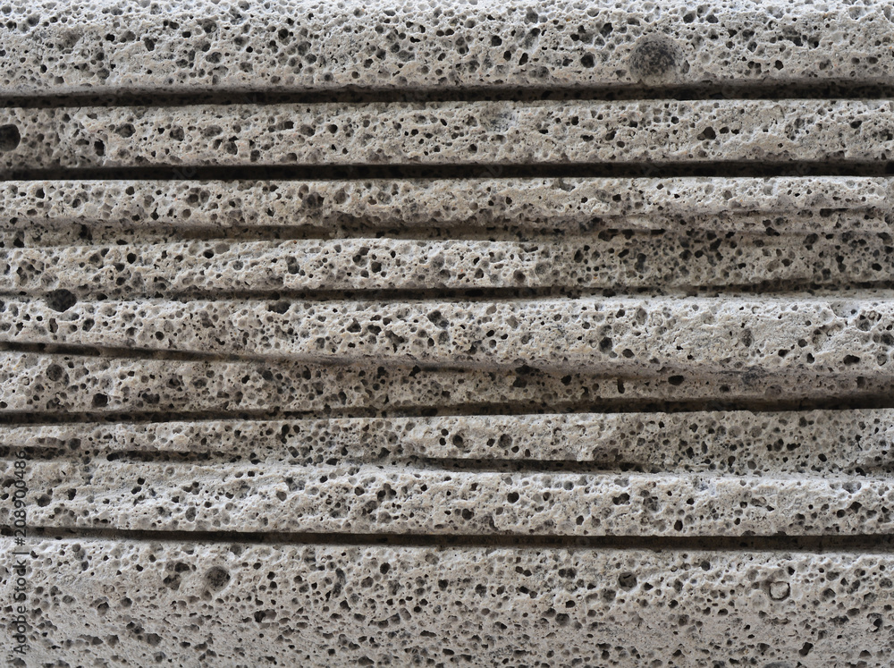 Texture of concrete in horizontal line Texture of concrete in horizontal line