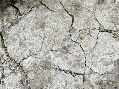 Cracked concrete texture