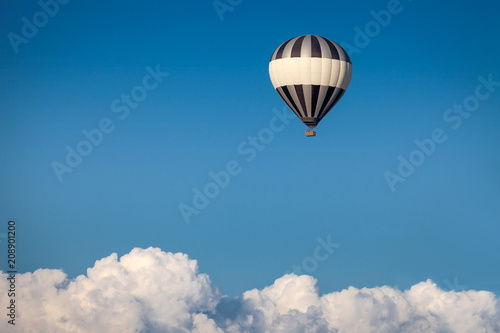 Ballon Ballonfahrt Über den Wolken Aufsteigen