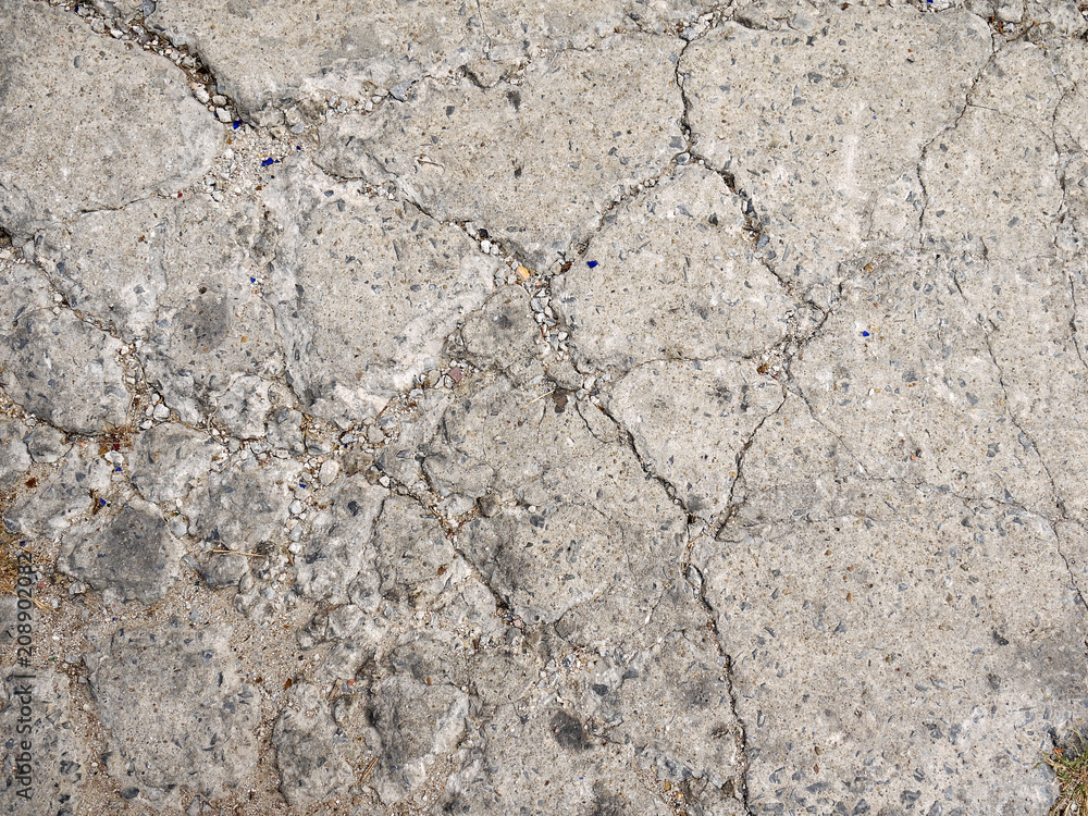Fototapeta premium crack concrete floor texture