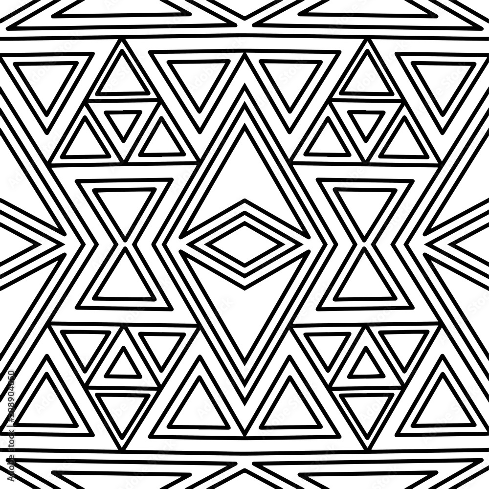 Abstract seamless black and white pattern Abstract seamless black and white pattern