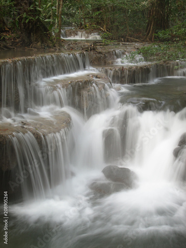 Mountain stream, Huay Mae waterfall, Kanjanaburi Thailand