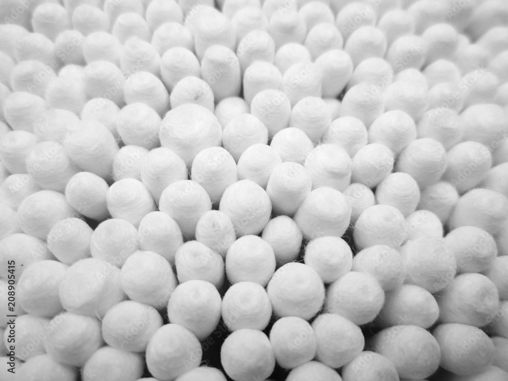 Close up of Cotton Buds