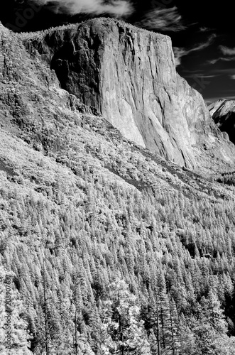 Infrared Yosemite Valley El Capitan