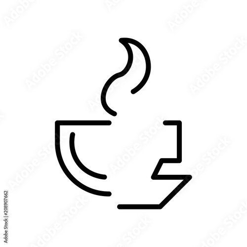 Cup icon vector