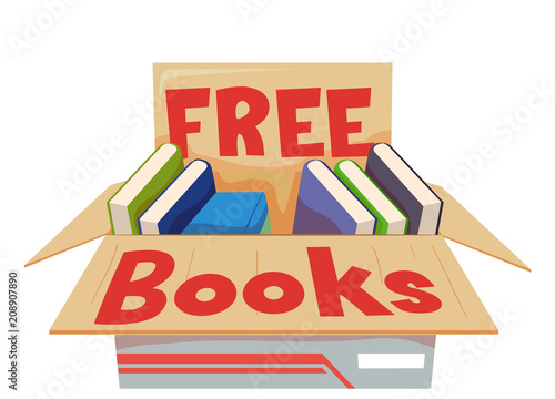 Box Free Books Illustration