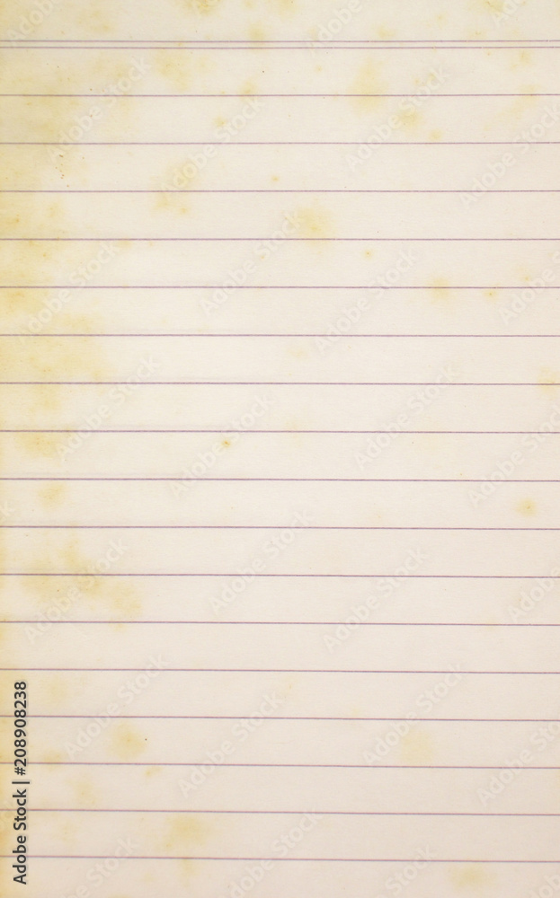 Naklejka premium old lined paper