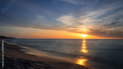 Sunset on Baltic Sea Poland © Linus