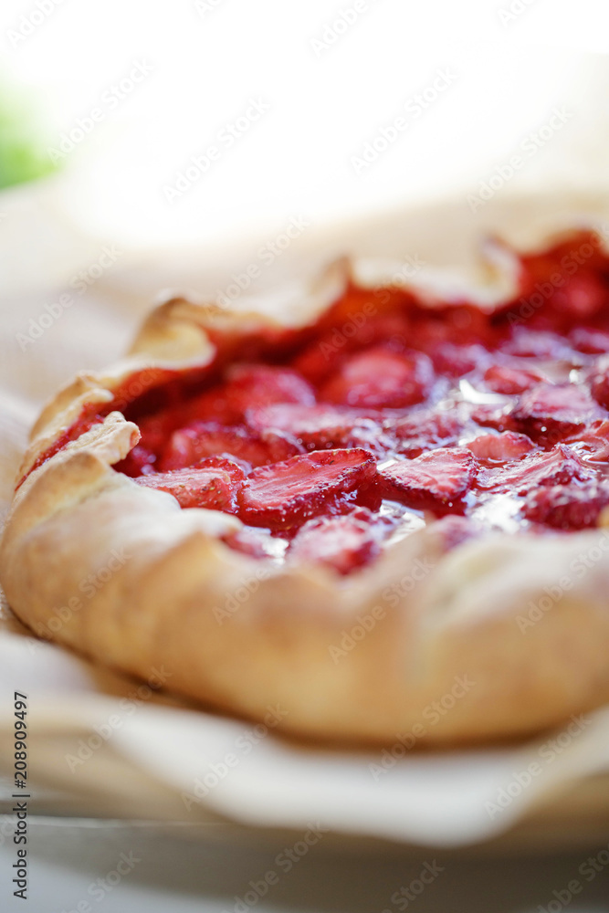 Galette with berries
Galette with berries