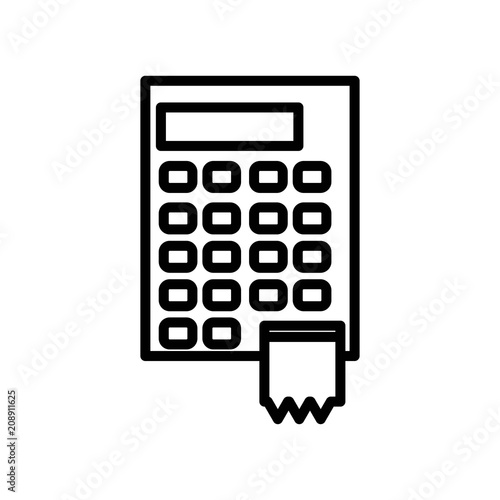 post terminal icon vector
