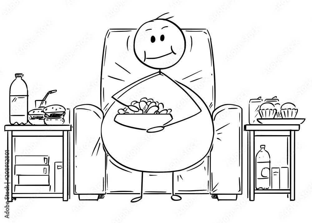 vecteur-stock-cartoon-stick-drawing-illustration-of-fat-or-overweight