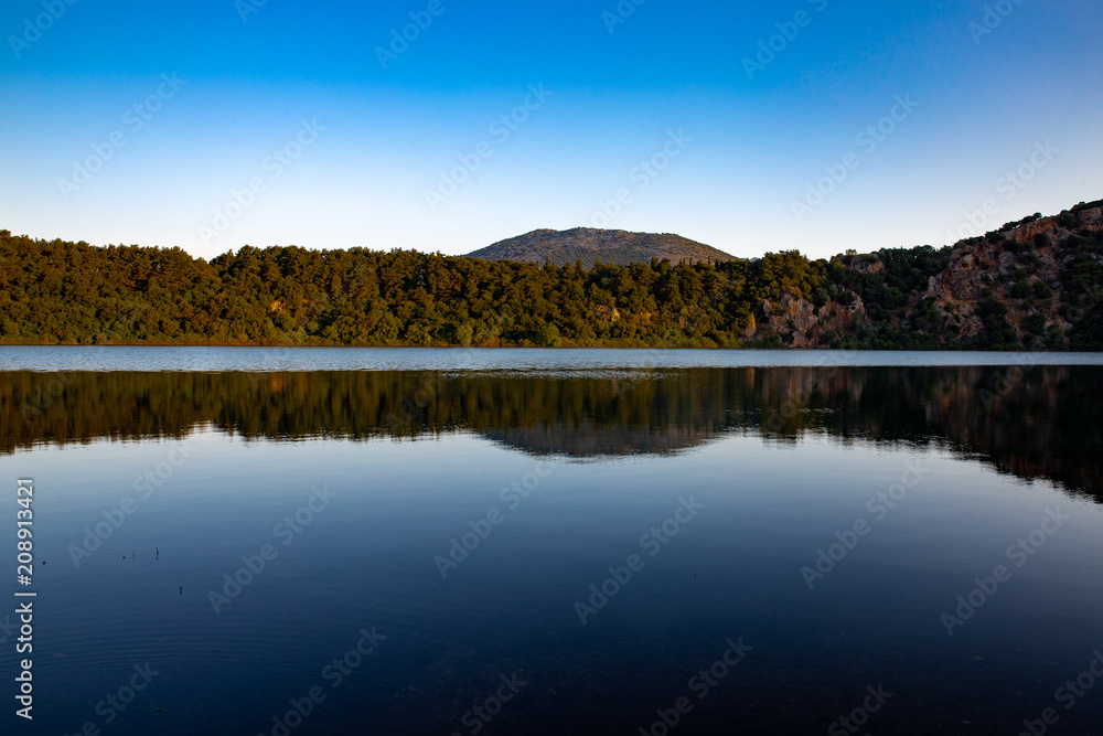 Naklejka premium Reflections