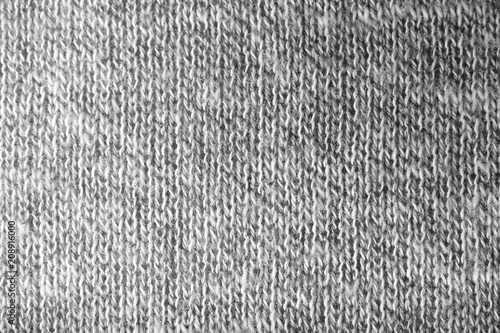 Knitted fabric texture, closeup