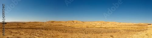 Panorama of desert