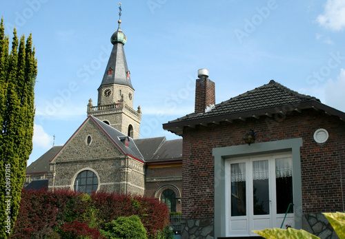 Detail of the Saint Gertrudis church photo