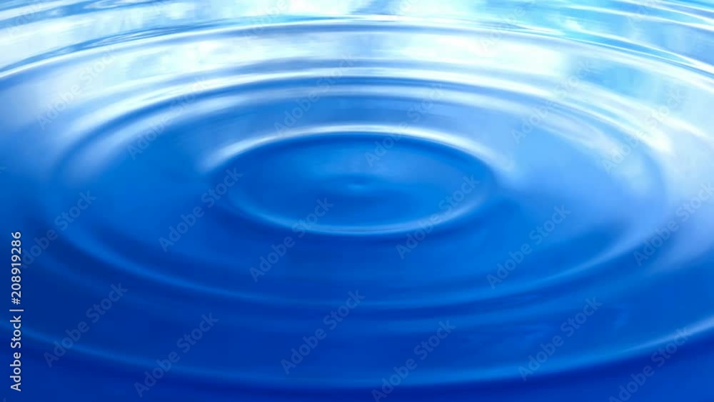 Looping 3D animation of the ripples on a reflecting water surface in UHD Looping 3D animation of the ripples on a reflecting water surface in UHD