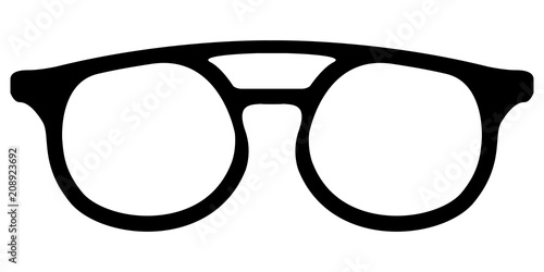 Isolated glasses image