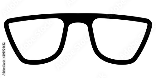 Isolated glasses image