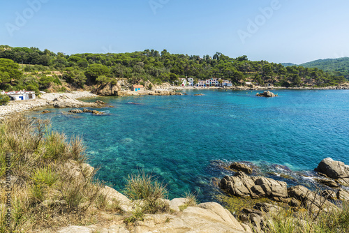 Alguer beach, Costa Brava, Girona, Catalonia, Spain