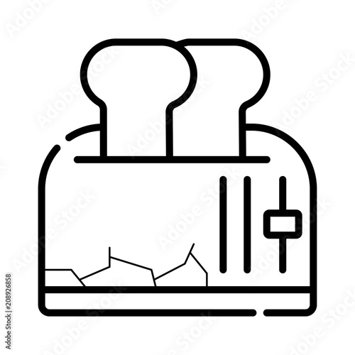 Toaster Icon vector