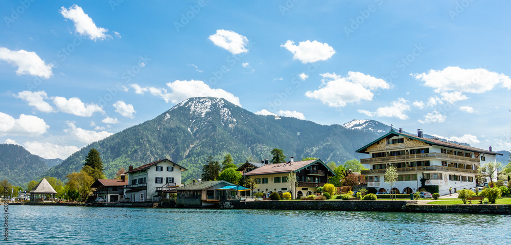 Naklejka premium tegernsee lake - bavaria - germany