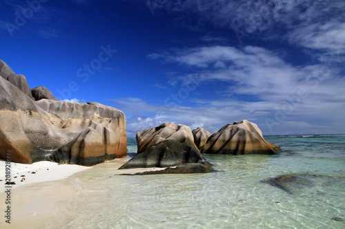Anse Source d'Argent Beach, La Digue Island, Seychelles