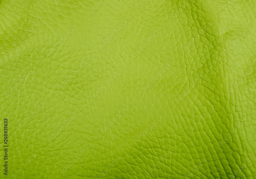 Fototapeta premium green leather texture background