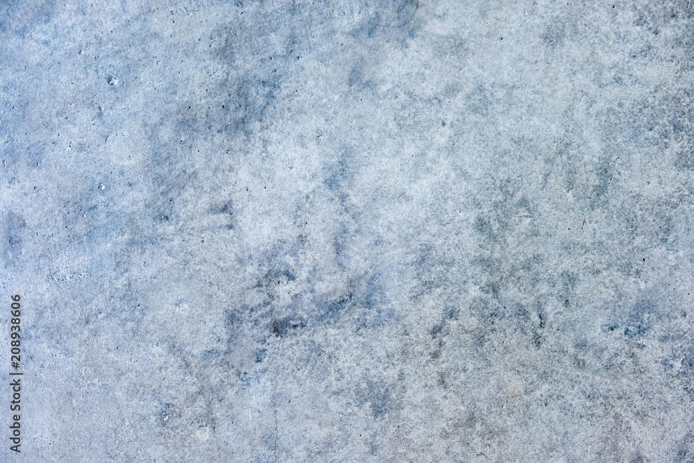 Fototapeta premium Blue plaster cement grunge pattern background