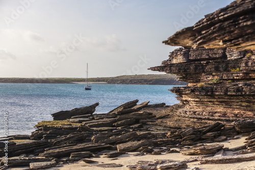 spectacular rock formation ...