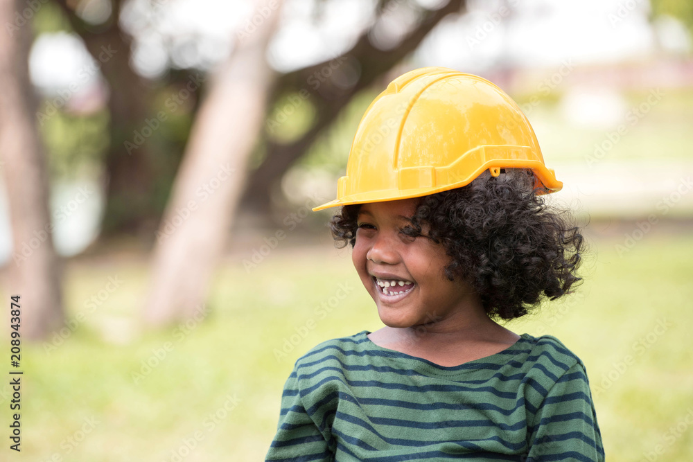 Boy wearing a helmet. Learning Concepts. Boy wearing a helmet. Learning Concepts.