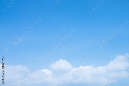 Fototapeta Naklejka Na Ścianę i Meble -  Blue sky background with cloud.