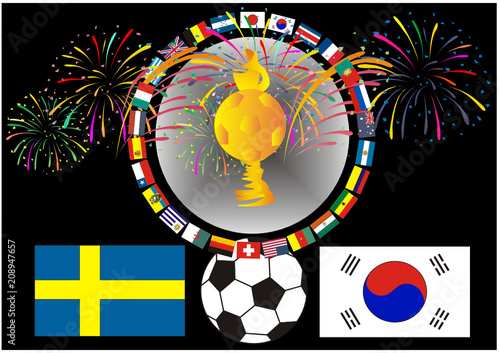 SOCCER-Fußball 2018 - Schweden-Südkorea