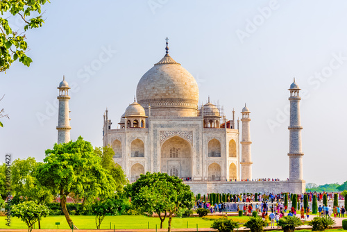 Картината върху платно Beautiful TajMahal, the perfect example of love in the city of love,Agra, India