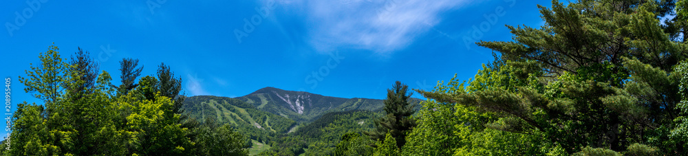 Panoramic view of Whiteface Mountain in the Adirondacks
